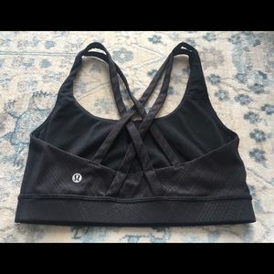 Lululemon Athletica Energy Bra Black sports yoga 6